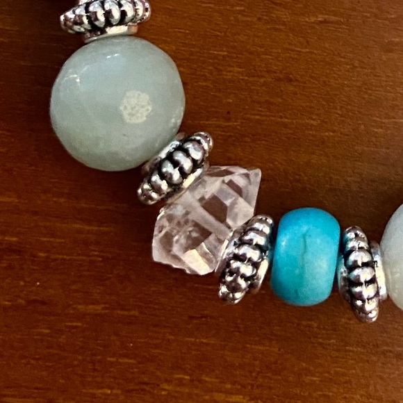 Herkimer diamonds tree of life bead bracelet 💕 - Picture 5 of 16